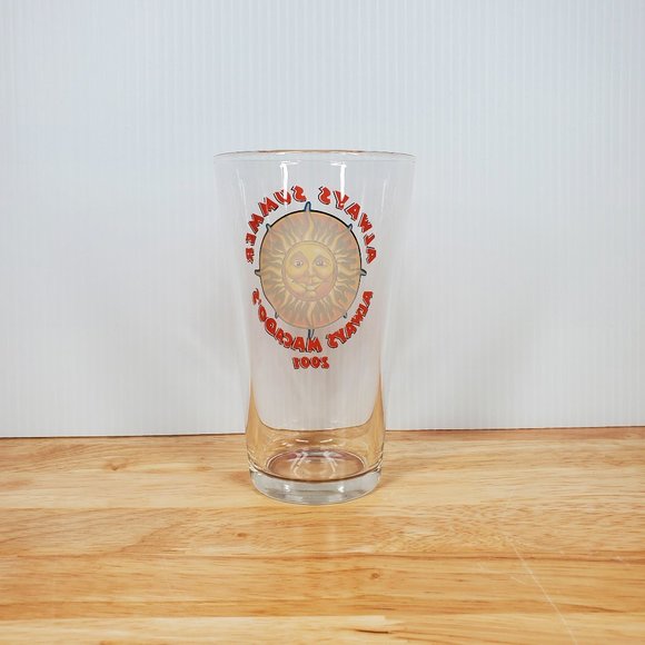 Macado’s Souvenir Beer Pint Glass 16 oz. with Always Summer '01 Sun Graphic EUC - Picture 3 of 6